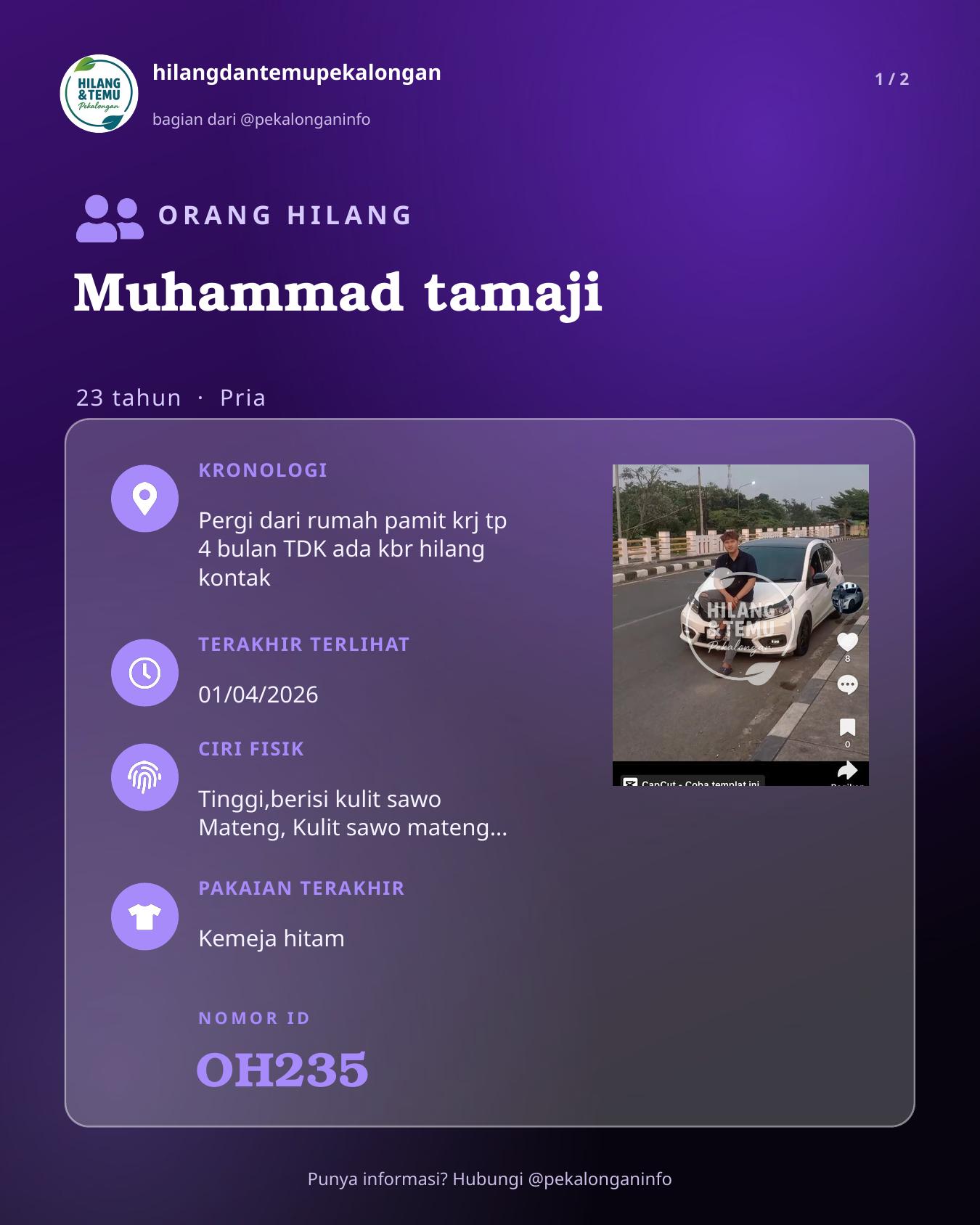 Slide 1 laporan Muhammad tamaji