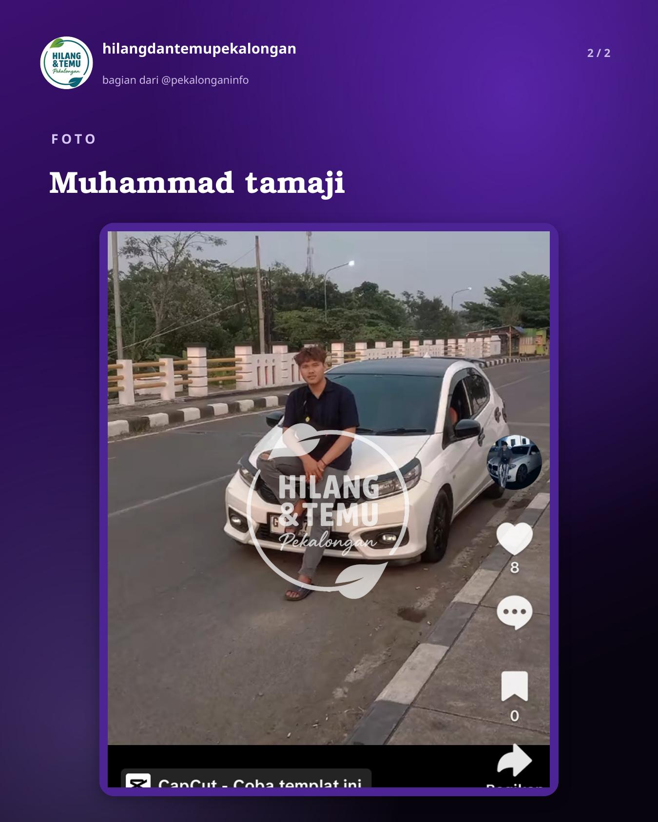 Slide 2 laporan Muhammad tamaji
