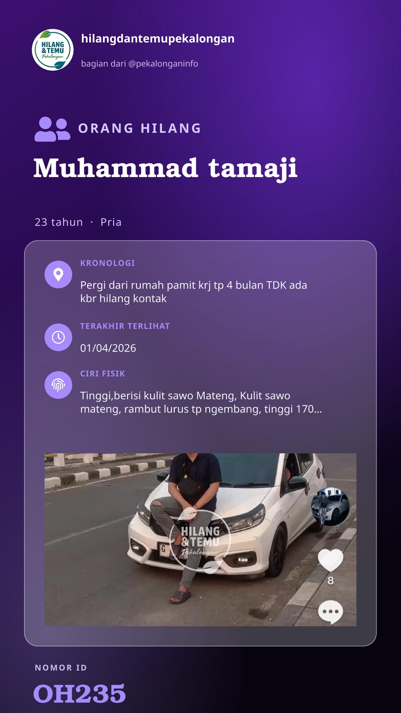 Story 9:16 laporan Muhammad tamaji