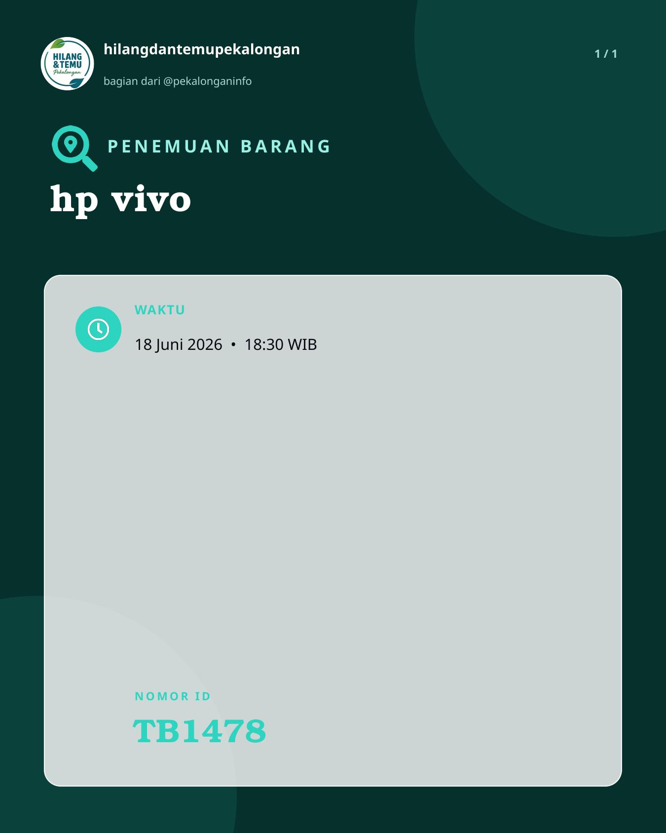 Slide laporan hp vivo (TB1478)