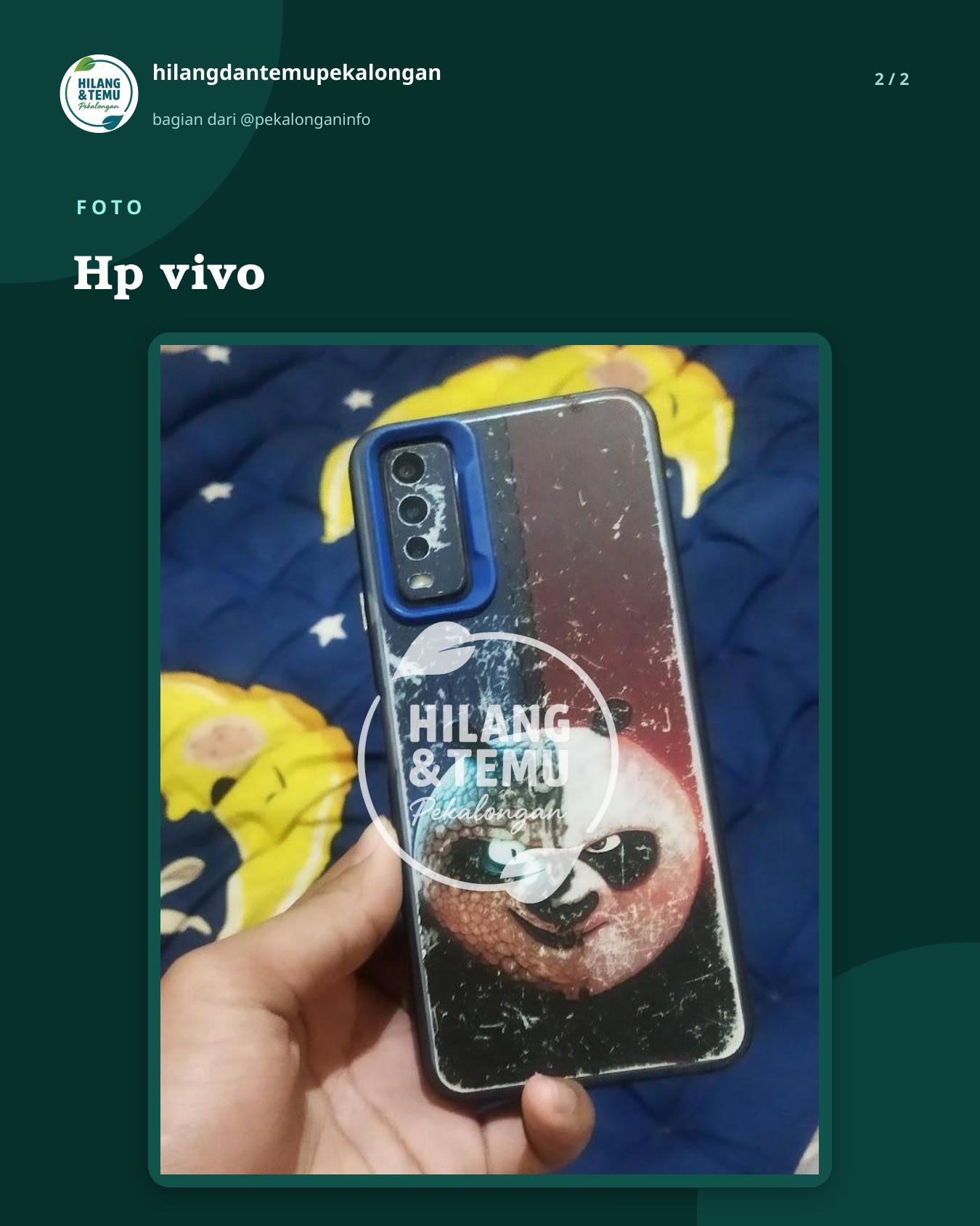 Slide 2 laporan Hp vivo
