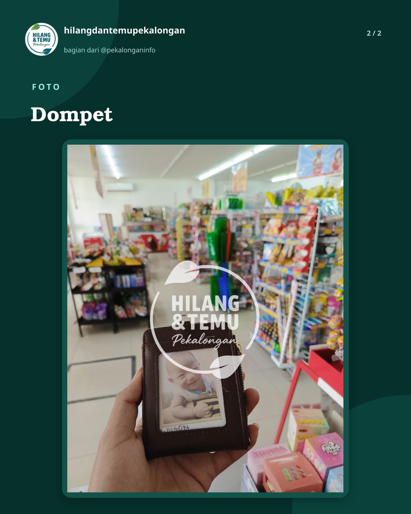 Slide 2 laporan Dompet