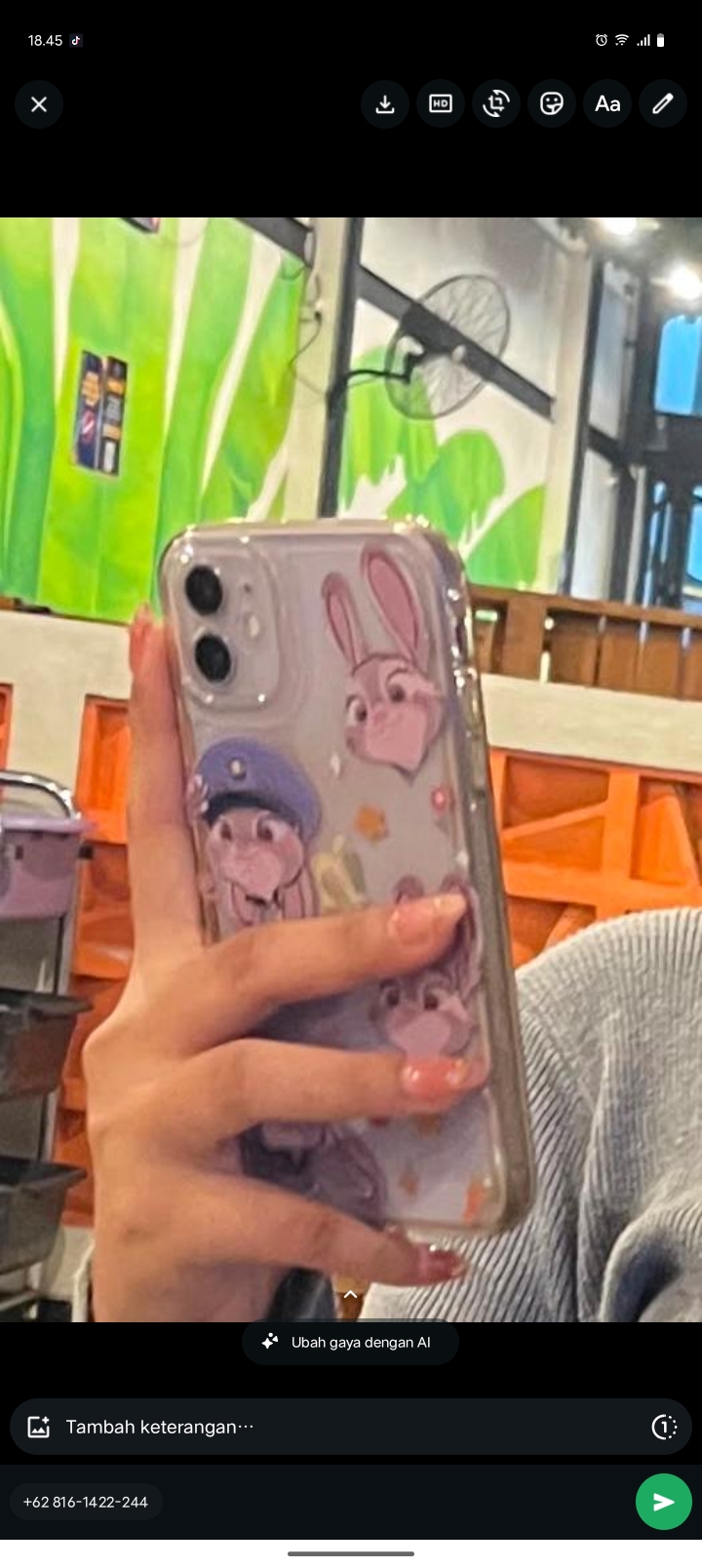 Foto laporan hp iphone 11 (HB7741)