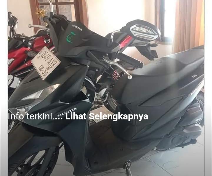 Foto laporan Motor Honda Beat Deluxe smart key 2025, Nopol : G 2649 AXB (PC0011)