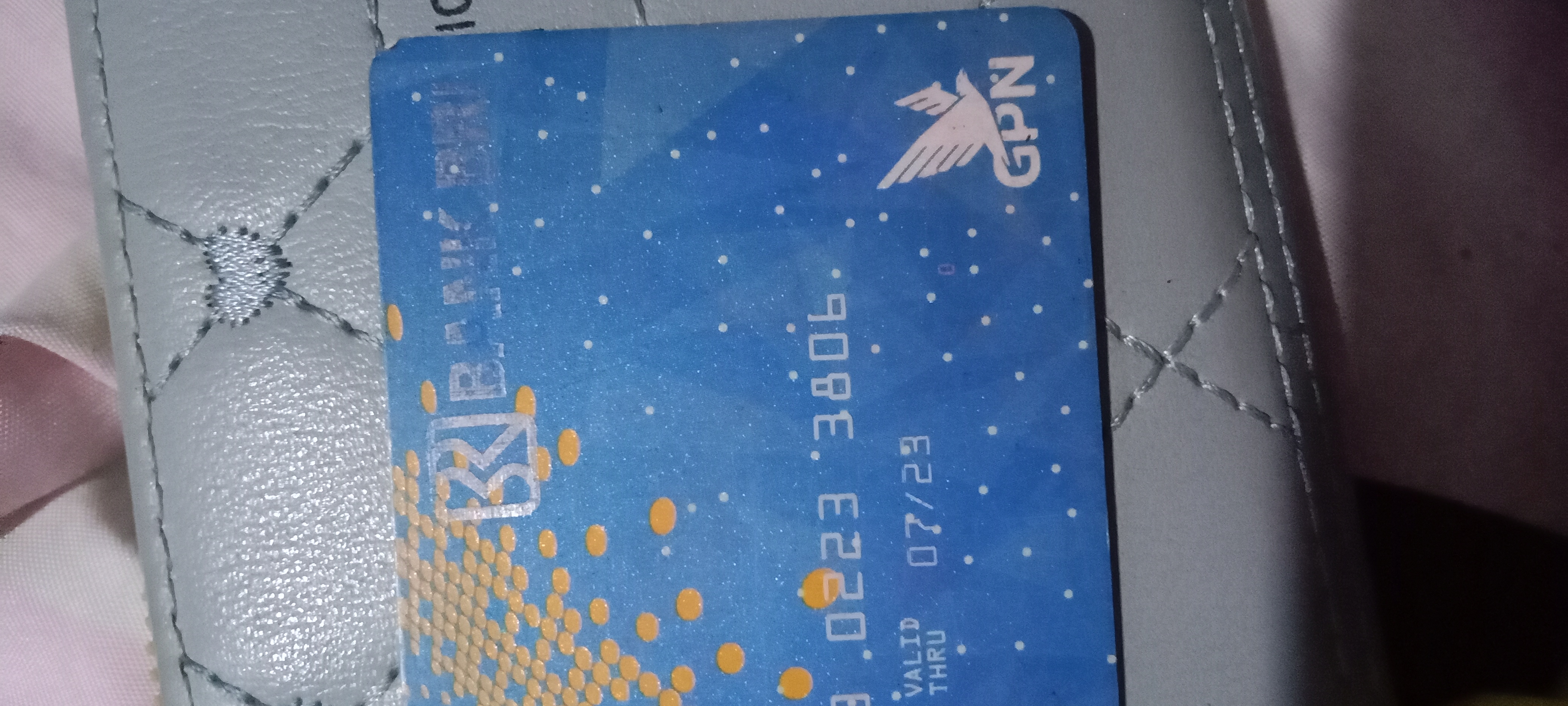 Foto laporan Card Atm BRI (HB7900)