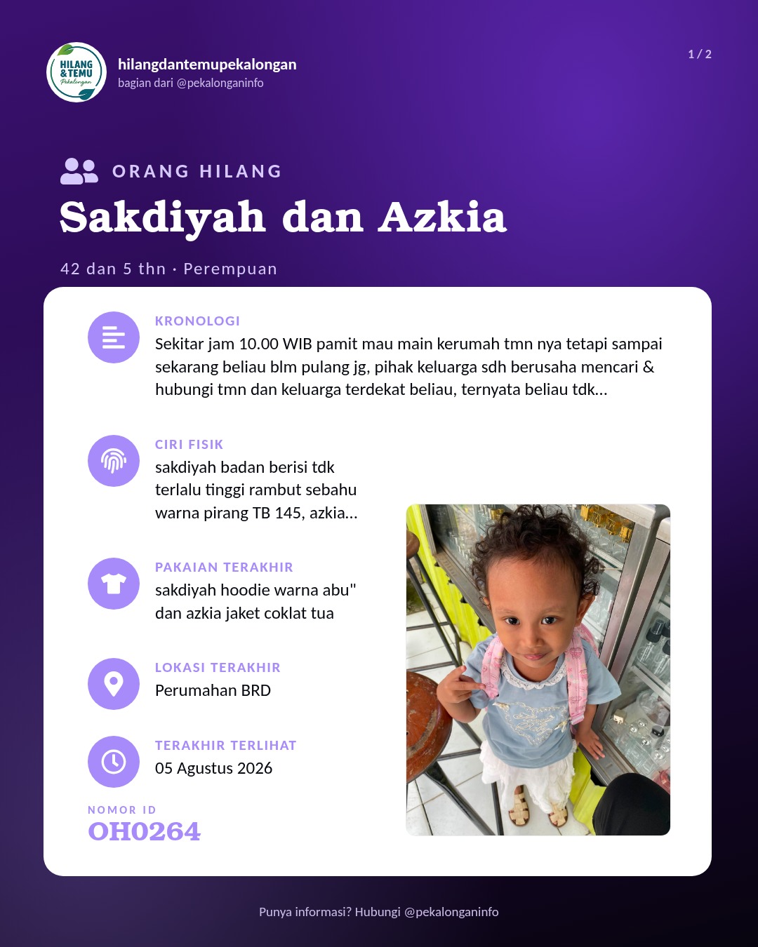 Slide 1 laporan Sakdiyah dan Azkia