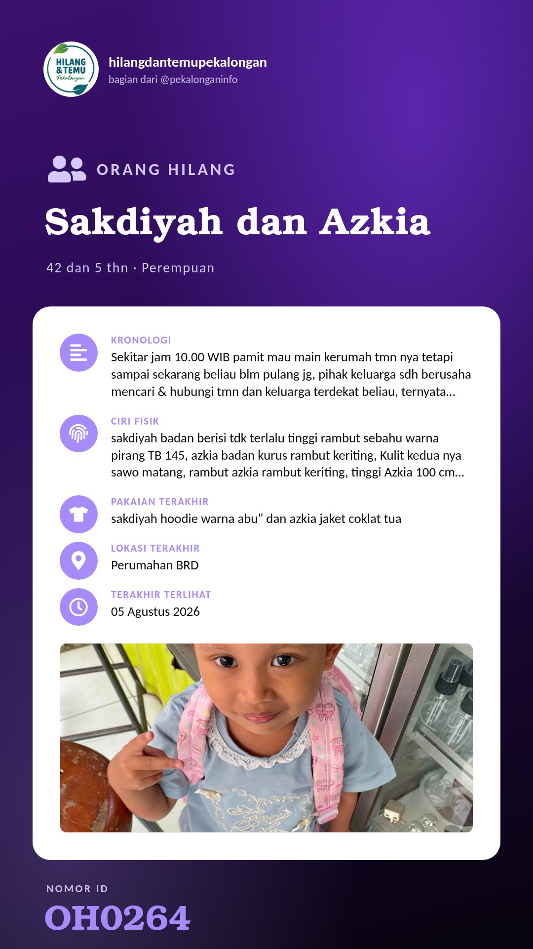 Story 9:16 laporan Sakdiyah dan Azkia