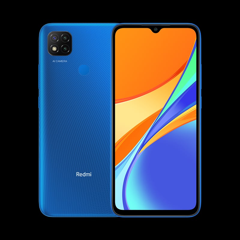 Foto laporan handphone redmi 9c warna biru (HB8009)