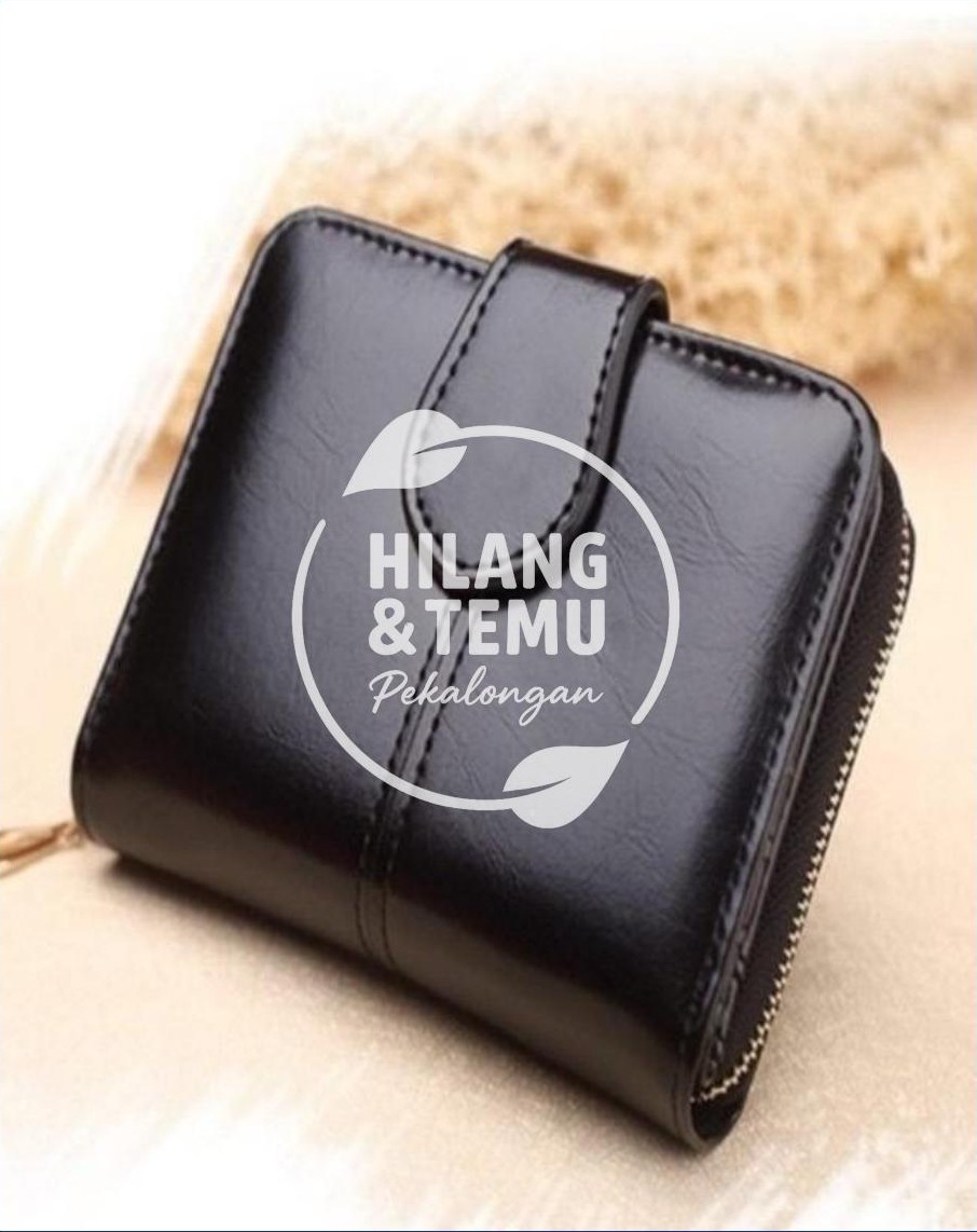 Foto laporan dompet warna hitam (HB7729)