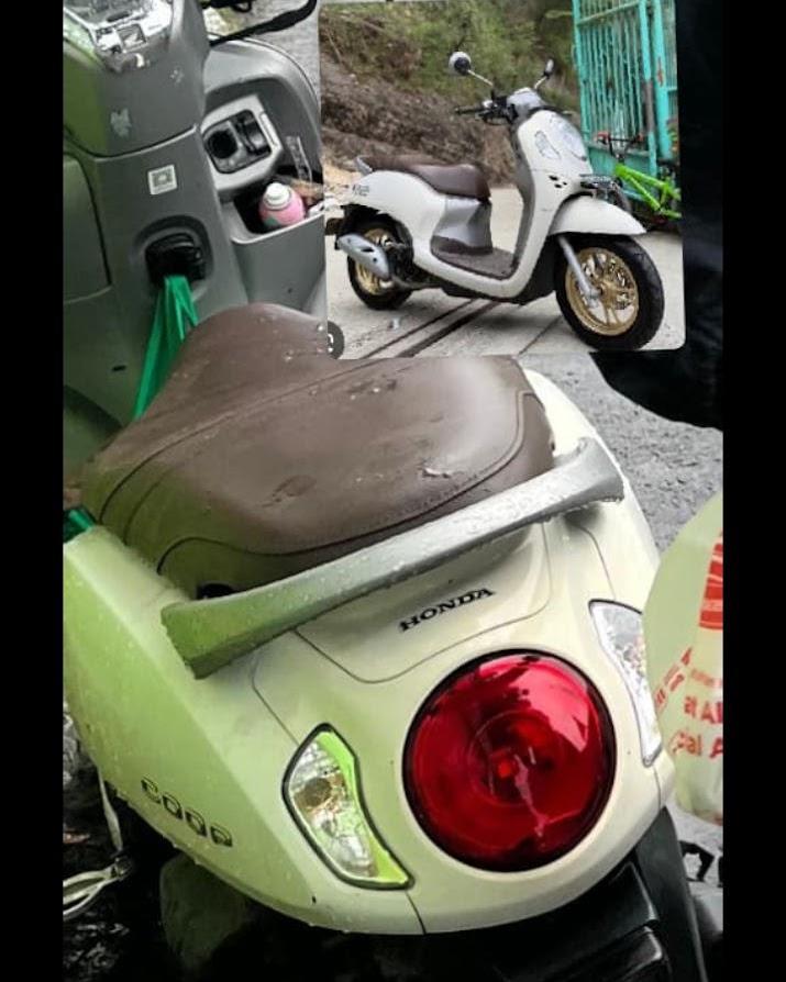 Foto laporan Montor scoopy putih (HB7484)