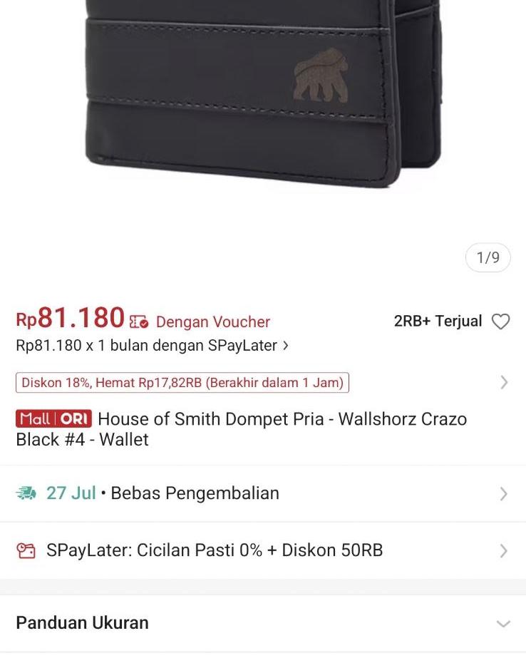 Foto laporan Dompet (HB7605)