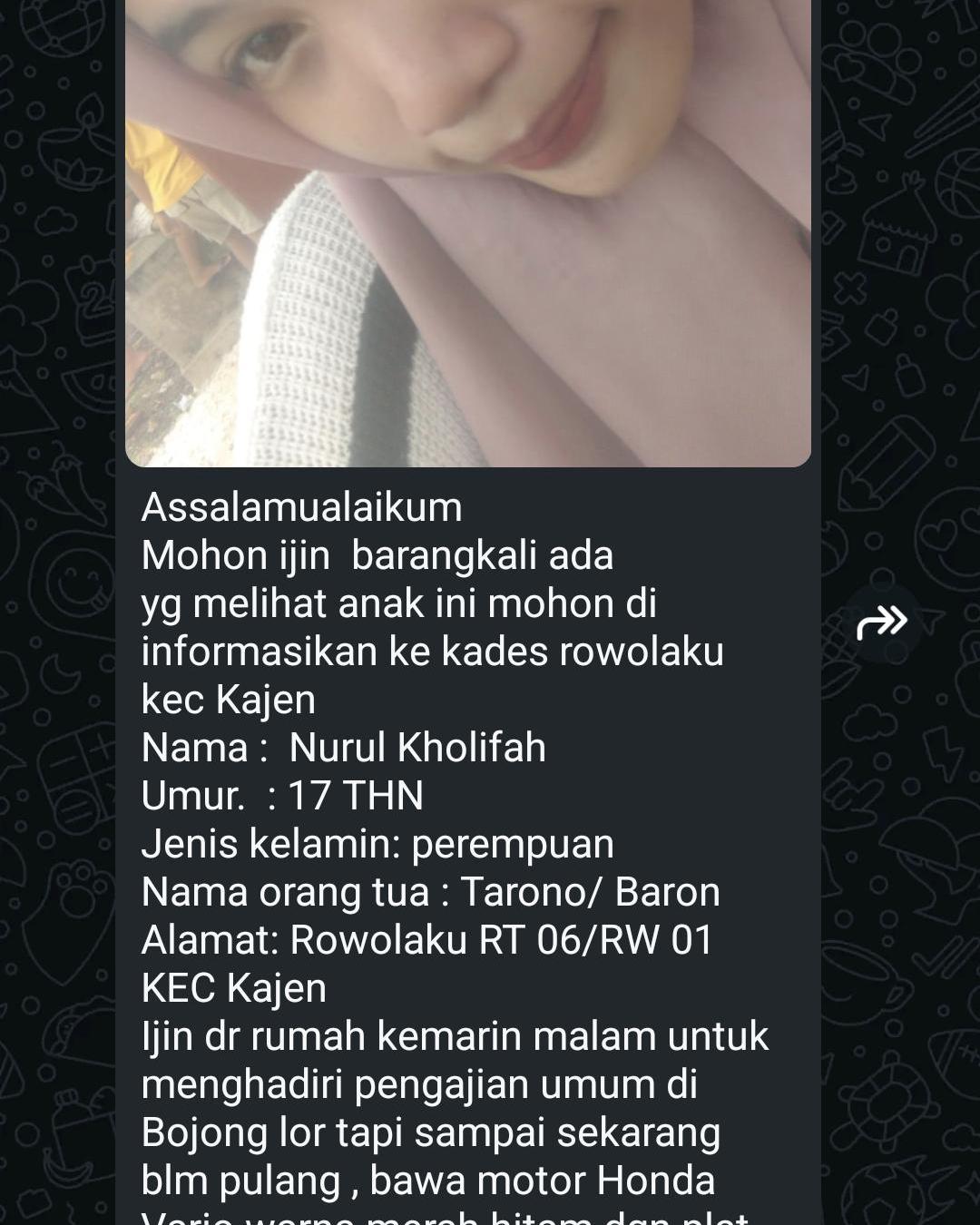 Foto laporan Ahmad Rizky Maulana (OH101)