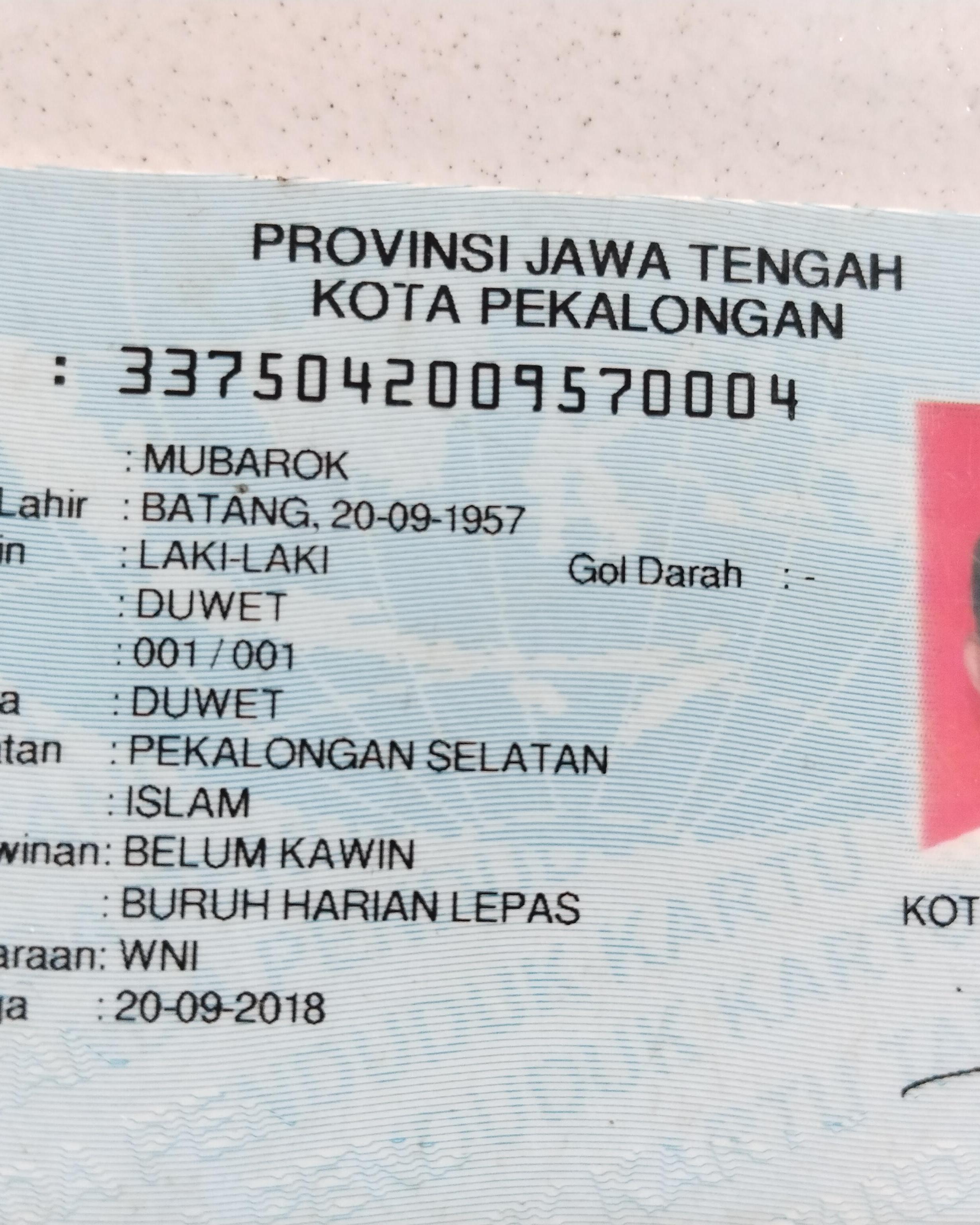 Foto laporan Mubarok (OH120)