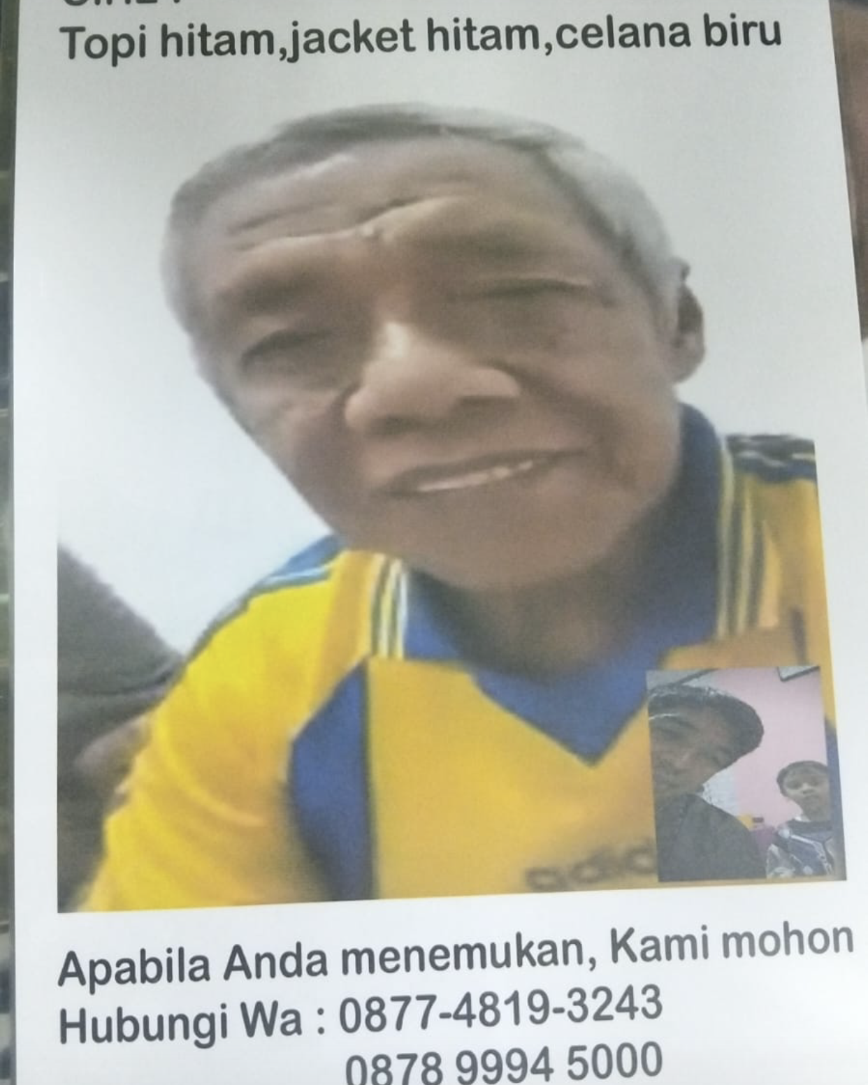 Foto laporan Pak Poniman (OH176)