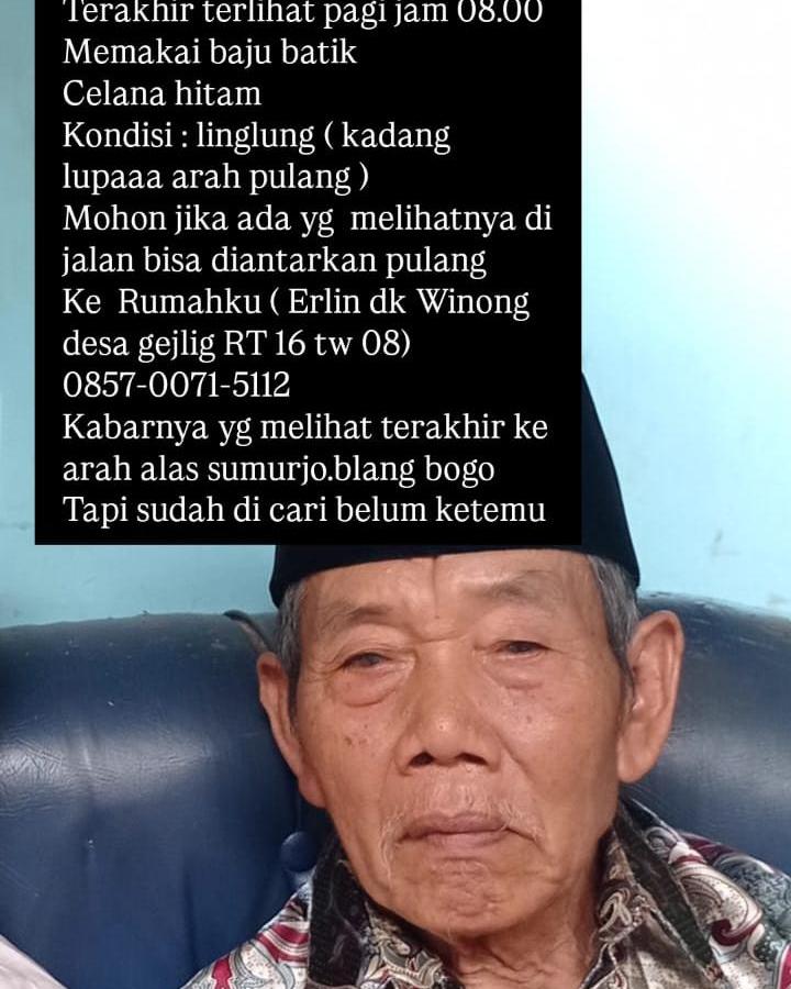 Foto laporan Pak Rozad (Mbah Rozad) (OH085)