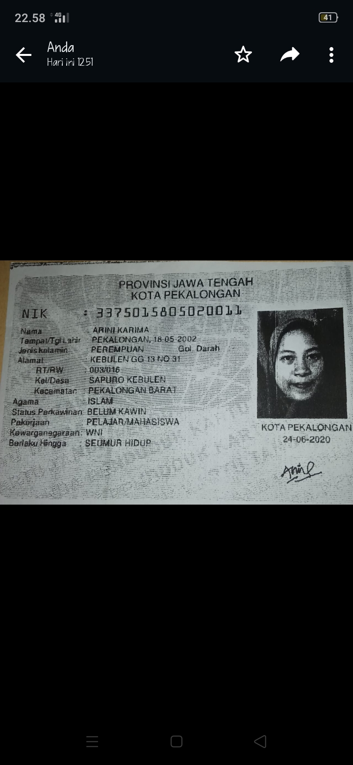 Foto laporan KTP (HB0212)