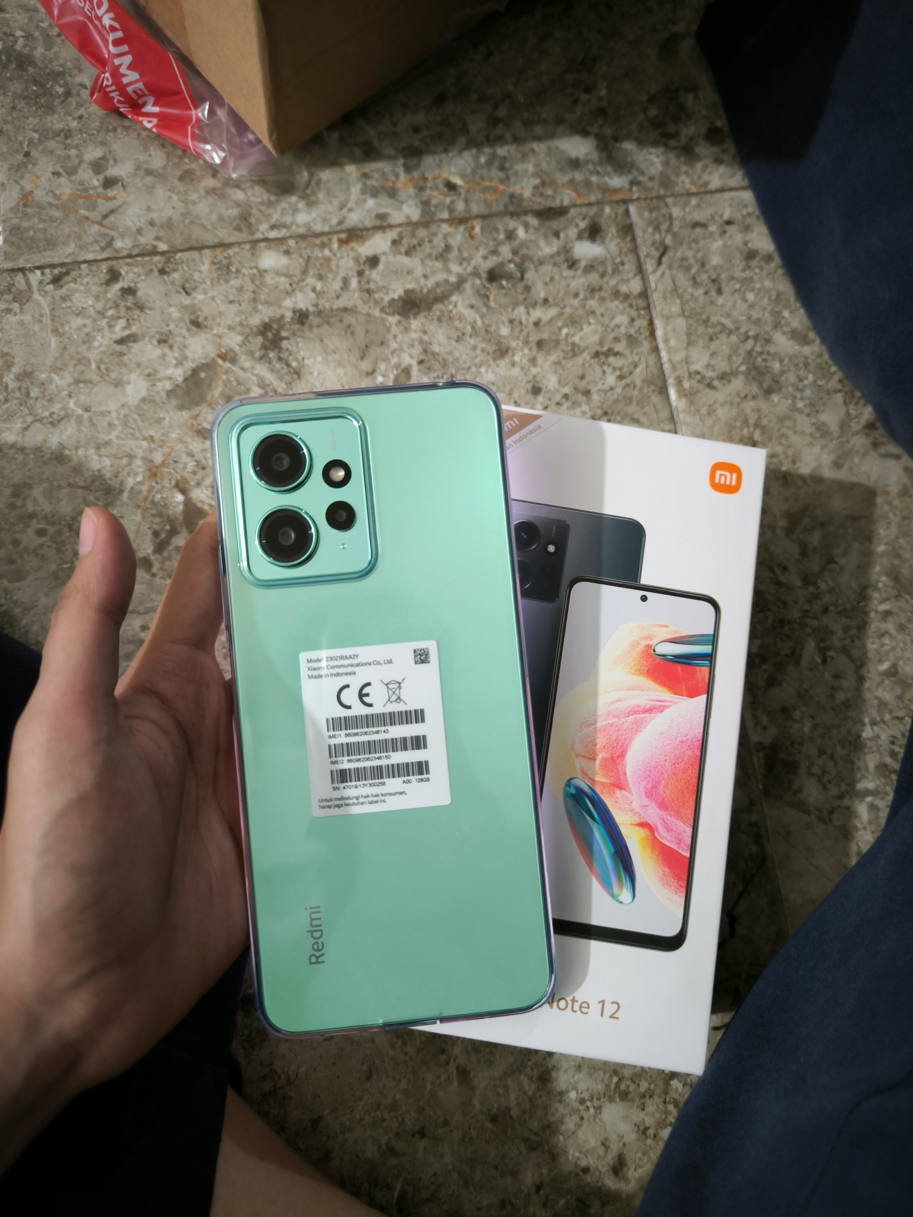 Foto laporan HP Xiaomi Redmi Note 12 (HB0595)