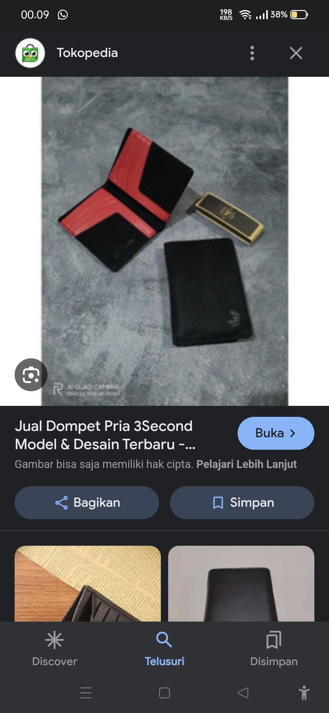 Foto laporan dompet (HB0714)