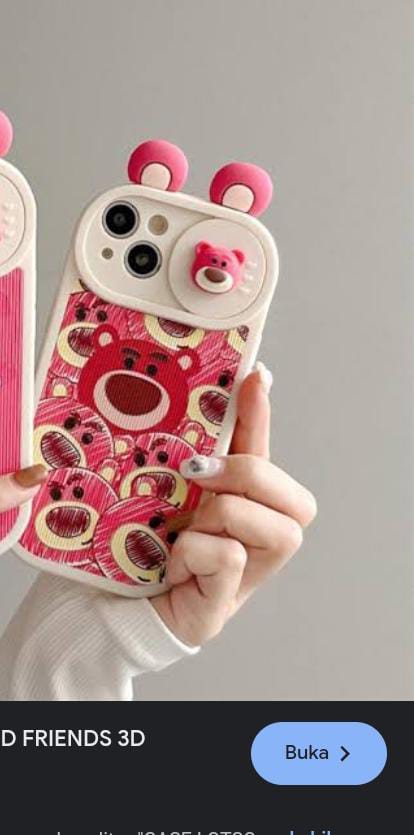 Foto laporan hp Infinix Smart 6 Casing gambar lotso (HB0971)