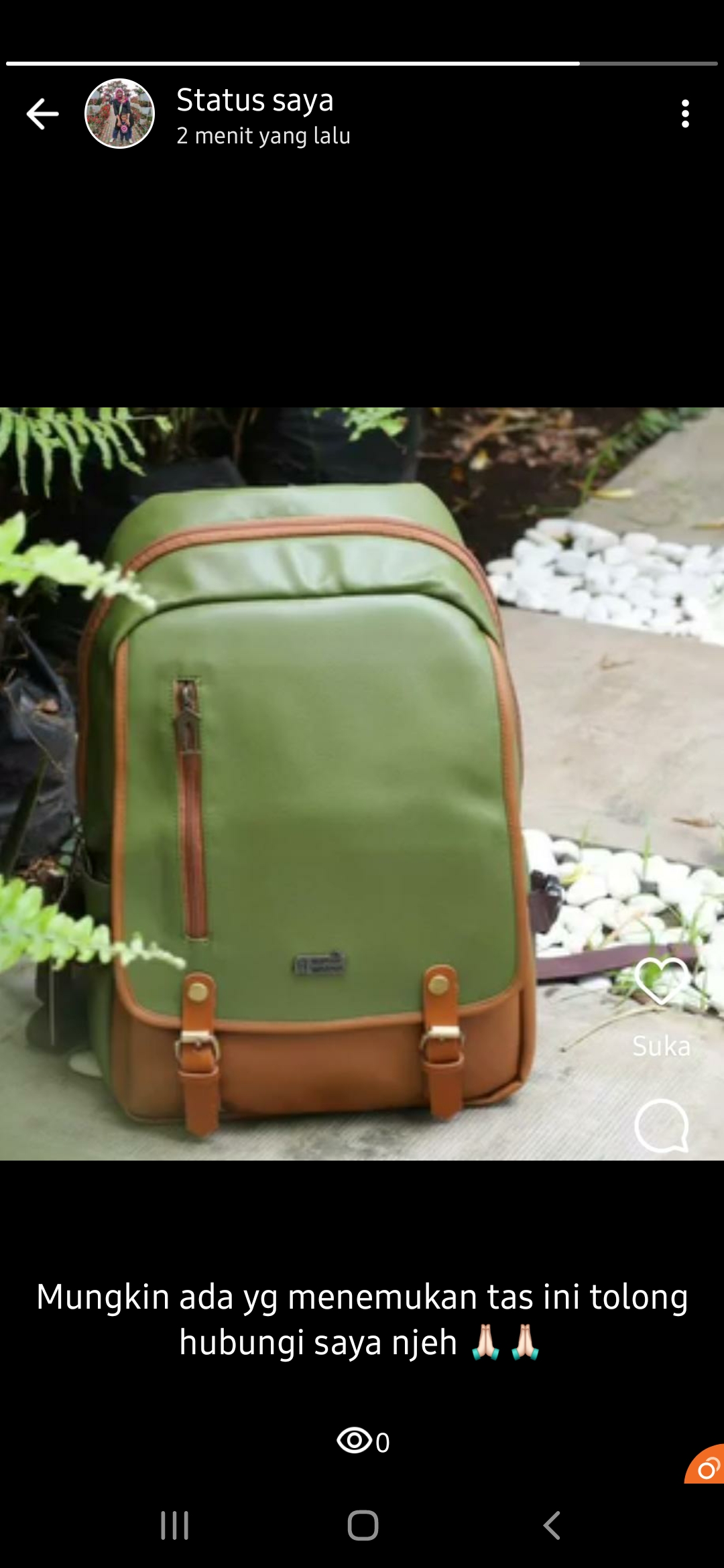 Foto laporan Tas' dompet' hp oppo (HB1079)