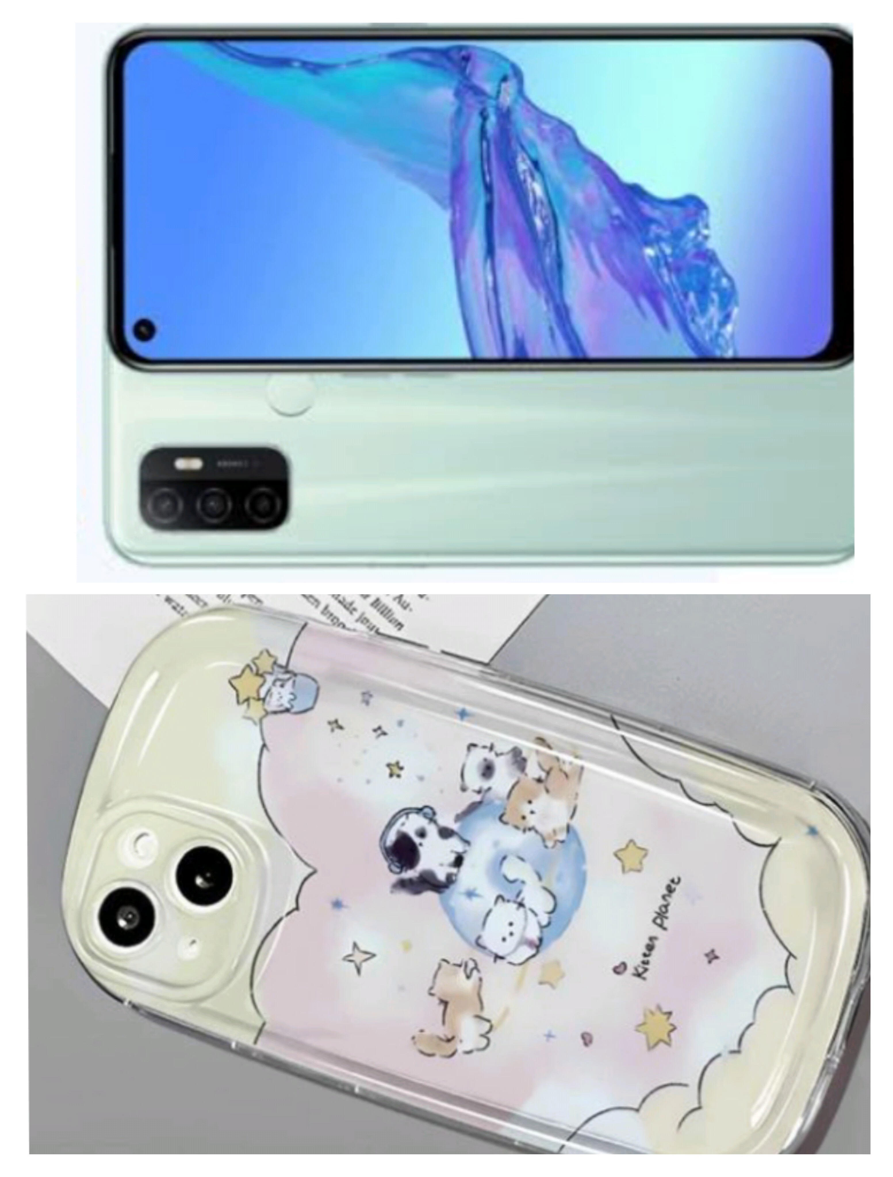Foto laporan Hp Oppo A53 case kucing (HB1263)