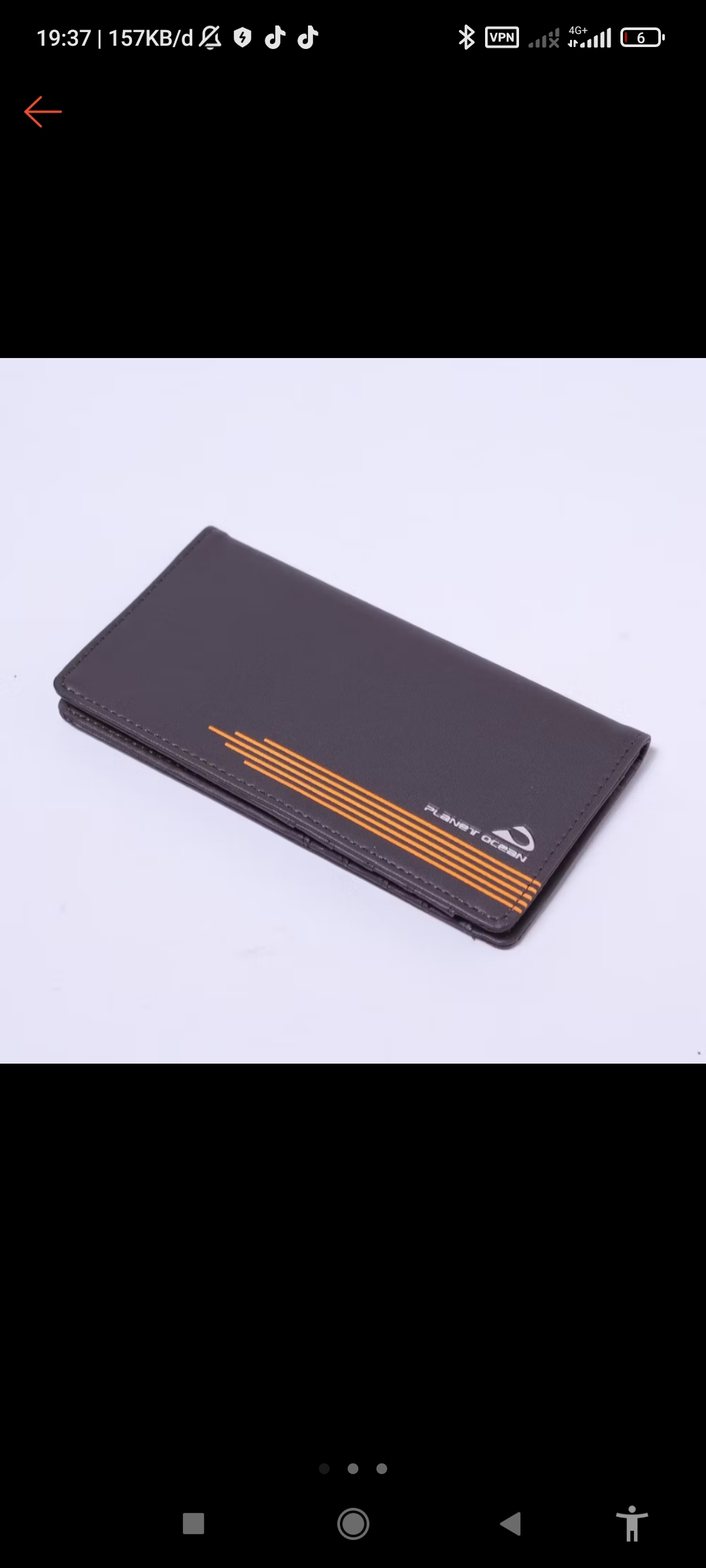 Foto laporan Dompet Panjangb Coklat Merk Planet Ocean (HB1413)