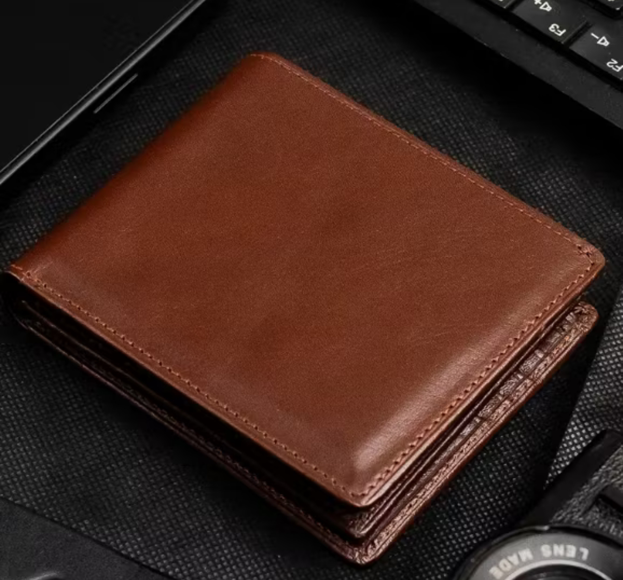 Foto laporan Dompet lipat cowok kulit coklat (HB1717)