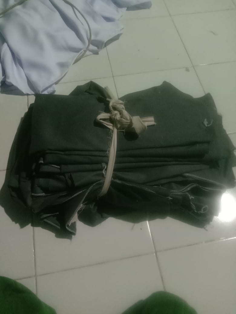 Foto laporan Potongan bahan untuk rok (HB1811)