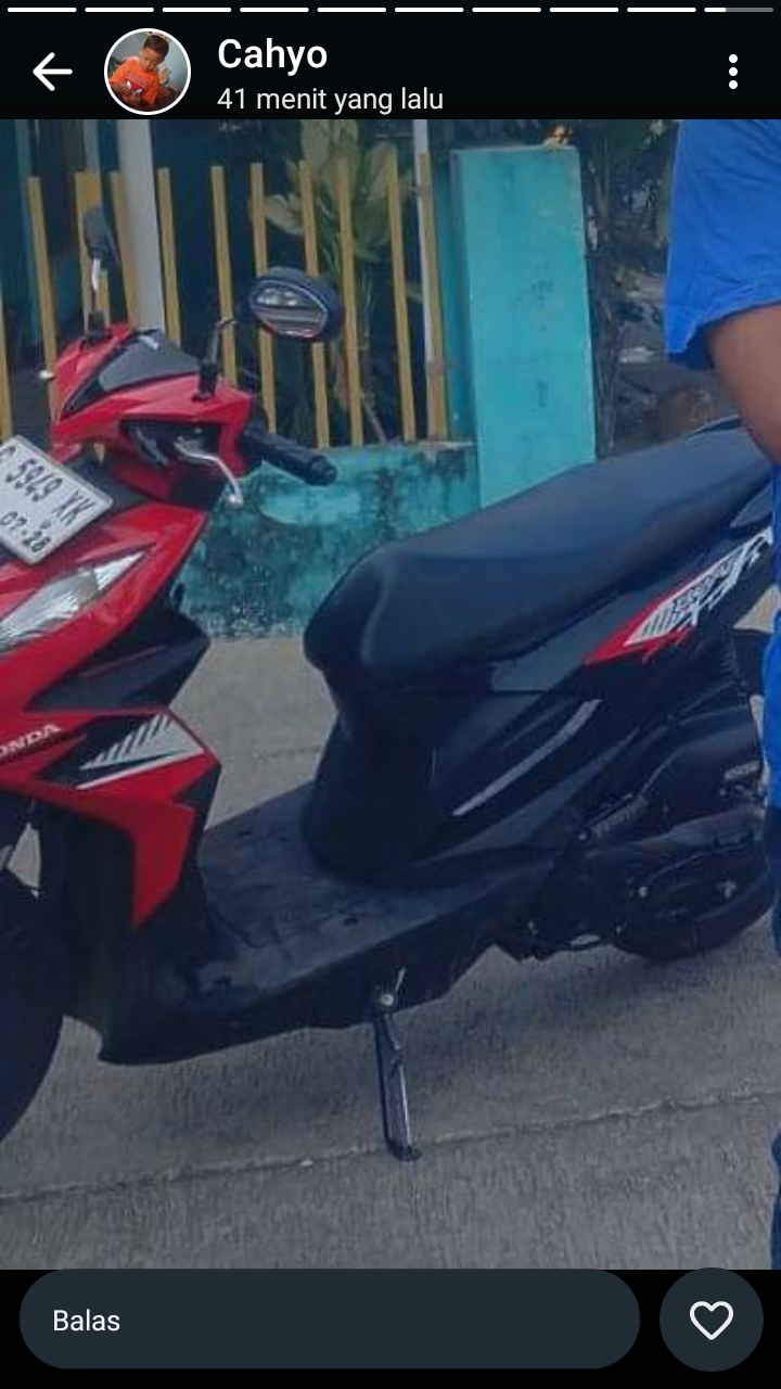 Foto laporan Motor beat (HB1844)