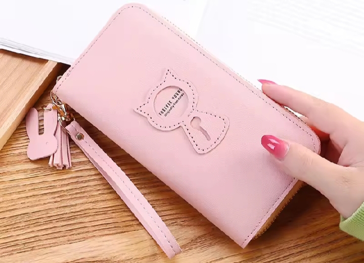 Foto laporan Dompet Panjang Warna Pink (HB2050)
