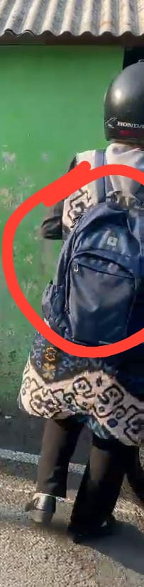Foto laporan Tas punggung berisi dompet, SIM, STNK, dan identitas diri. (HB2263)