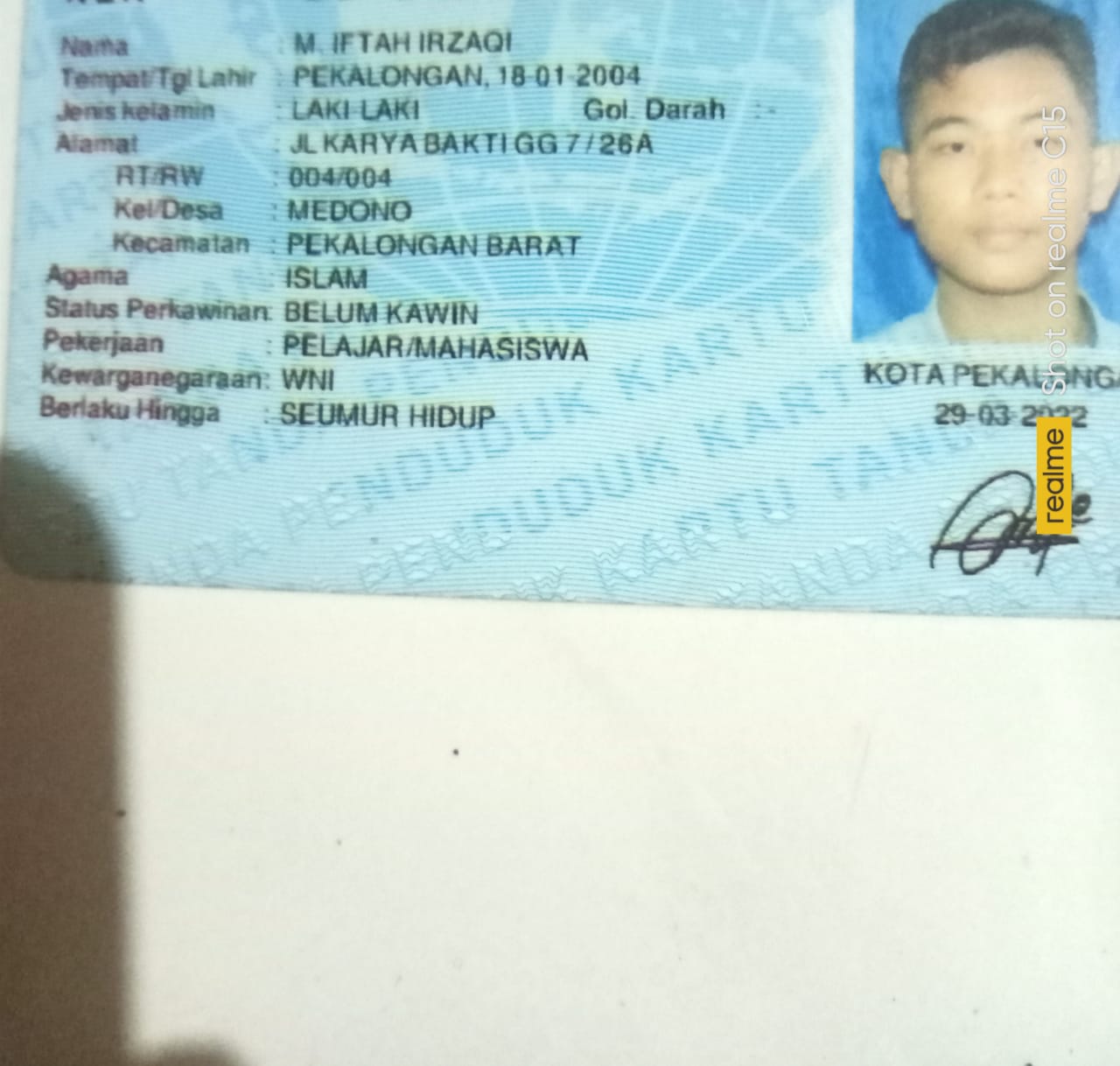 Foto laporan Dompet (HB2423)