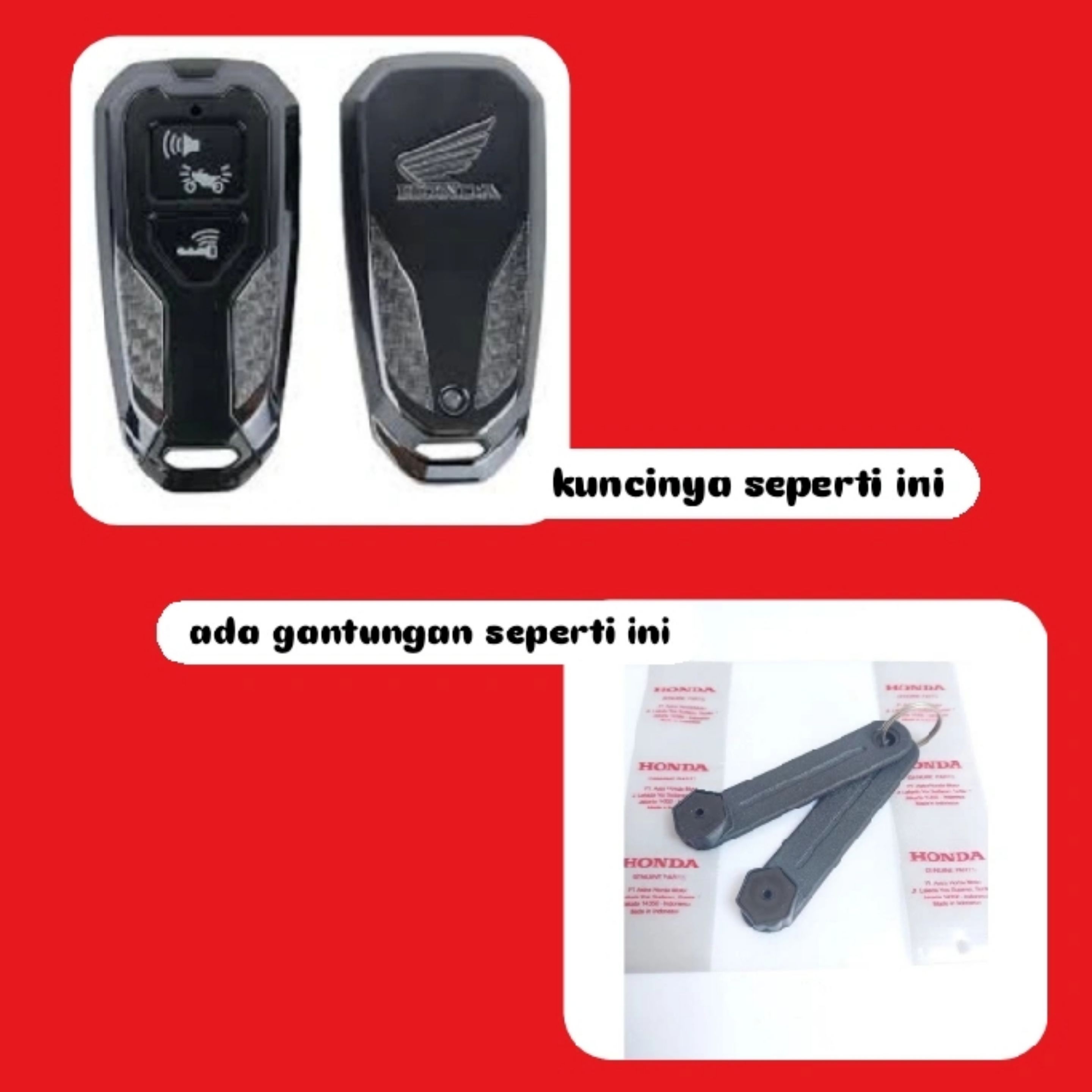 Foto laporan Kunci motor vario keyless (HB2527)