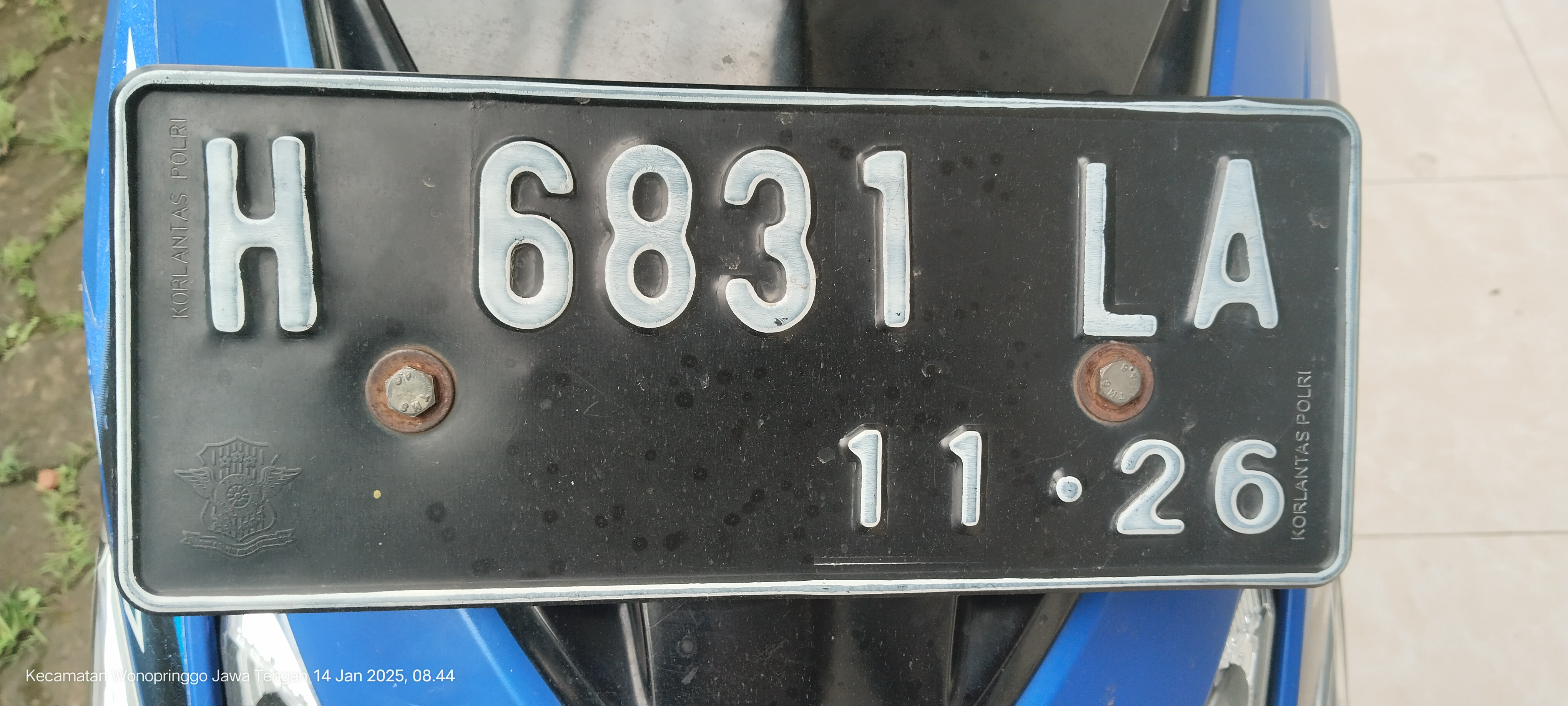 Foto laporan STNK Vario 110 (HB2693)