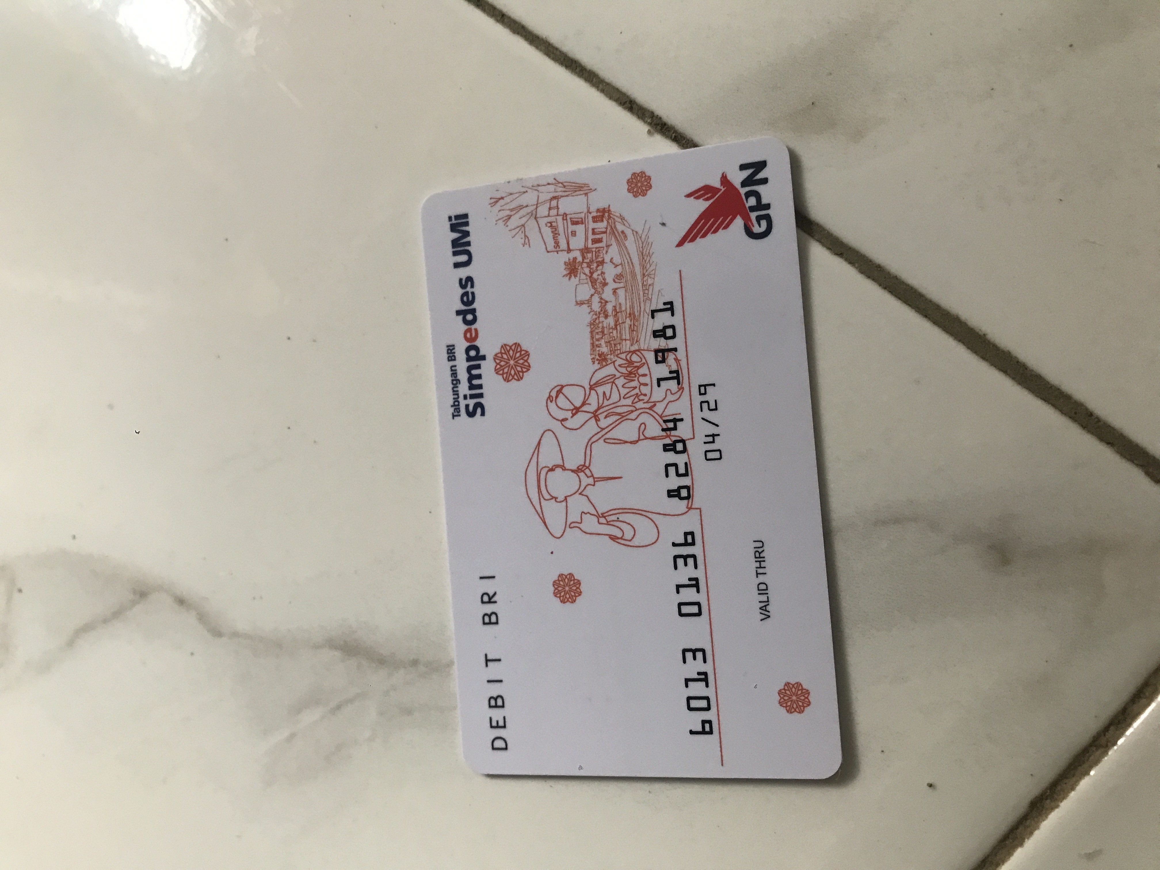 Foto laporan atm bri umi (HB2913)