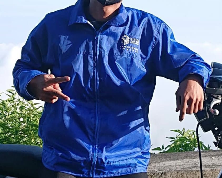 Foto laporan Jaket Kominfo Berwarna Biru (HB2918)