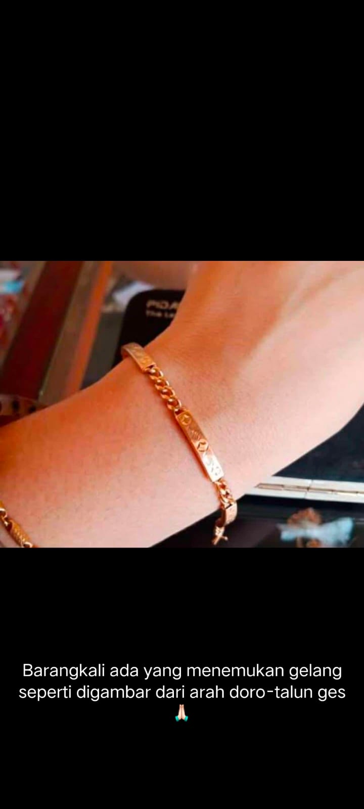 Foto laporan Gelang emas (HB2933)
