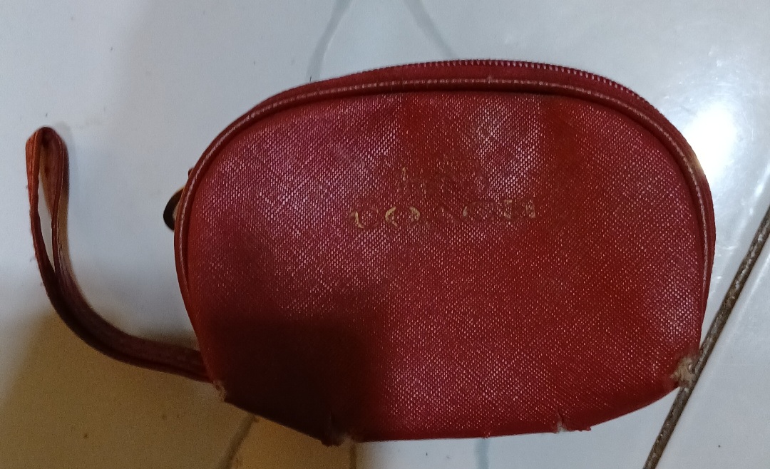 Foto laporan dompet warna navy (HB3111)