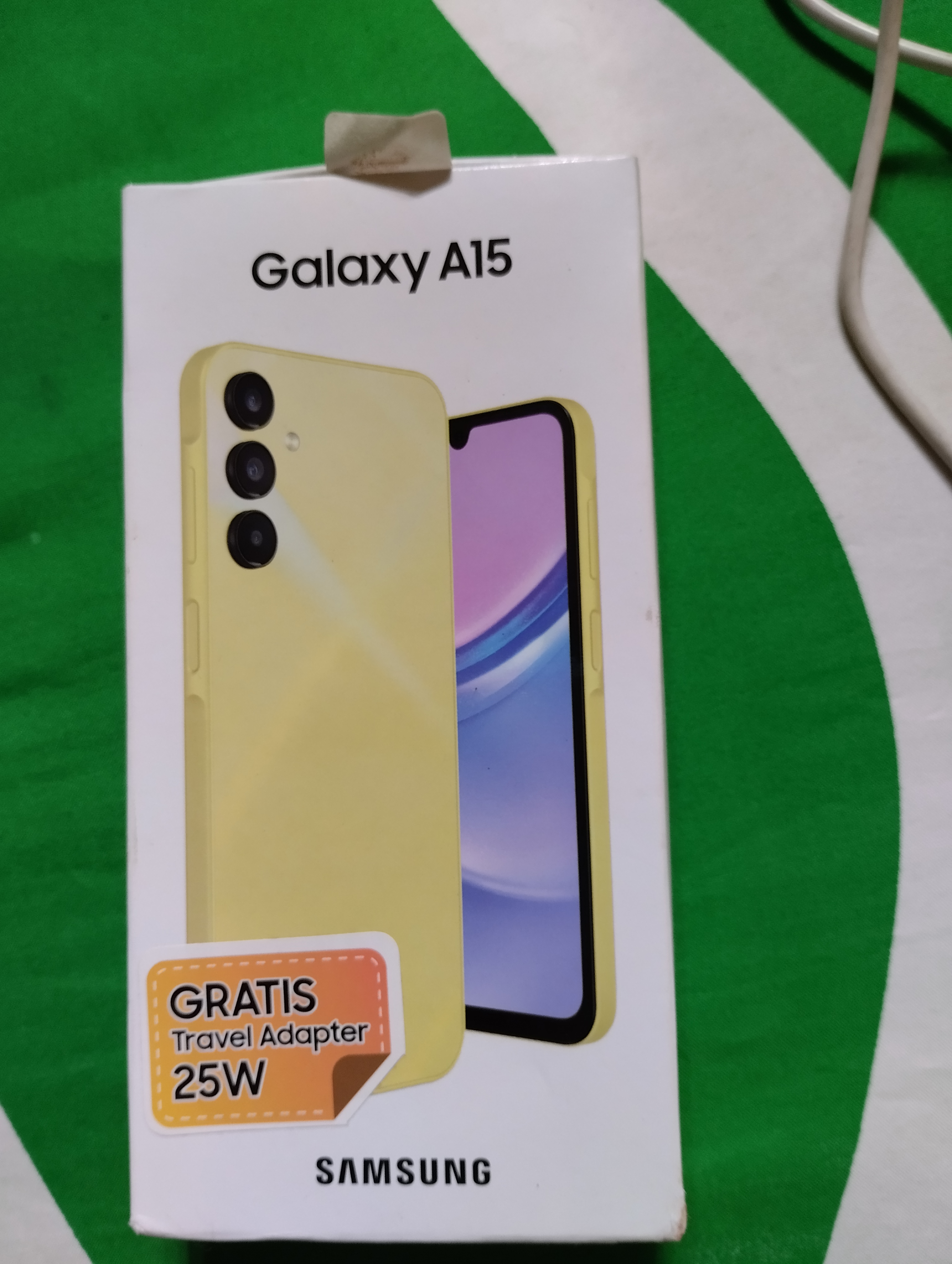 Foto laporan Hp Samsung Galaxy A15 Warna Kuning (HB3125)