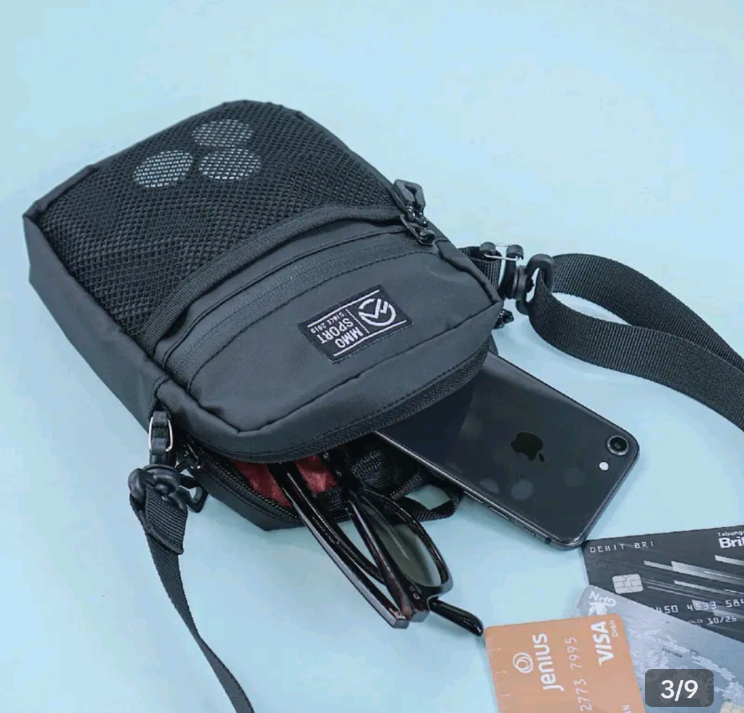 Foto laporan Tas hitam slempang cowo (HB3258)