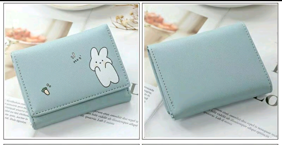 Foto laporan Dompet warna biru muda (HB3292)