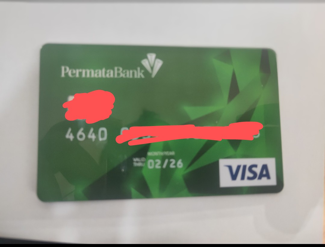 Foto laporan Kartu ATM Permata (HB3350)