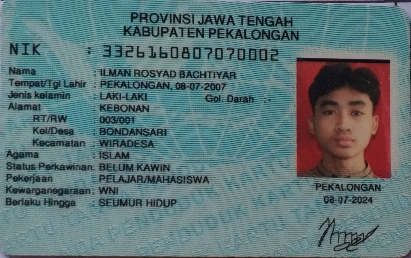 Foto laporan KTP (HB3481)