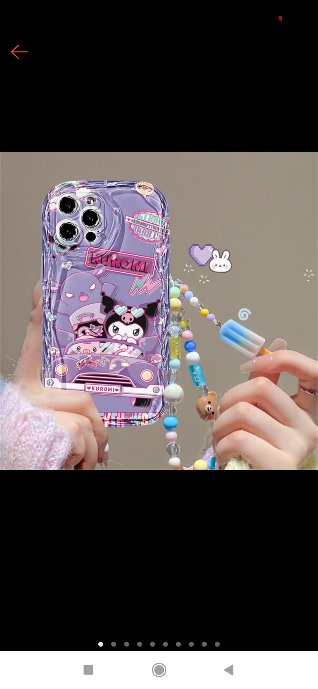Foto laporan HP Y12 WARNA BIRU CASSING KUROMI UNGU (HB3573)