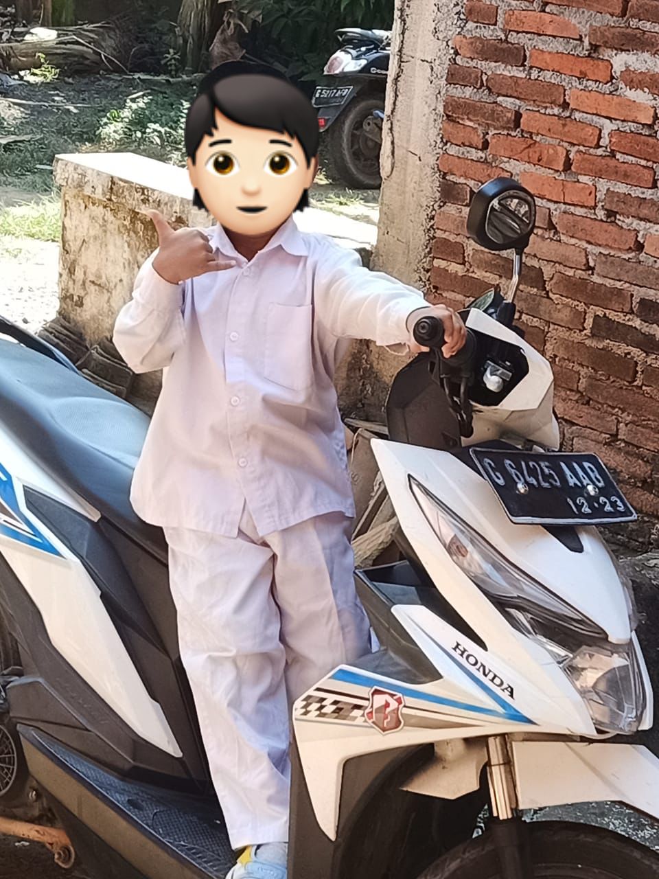 Foto laporan motor beat (HB3595)