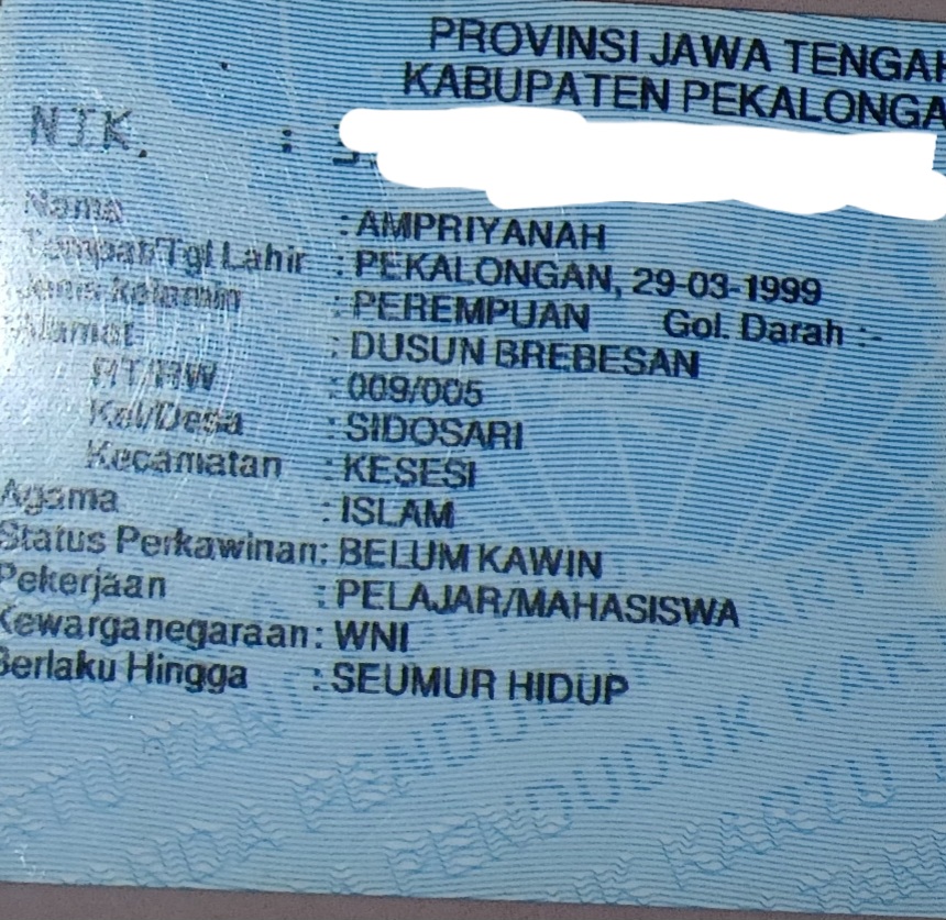 Foto laporan ktp (HB3735)