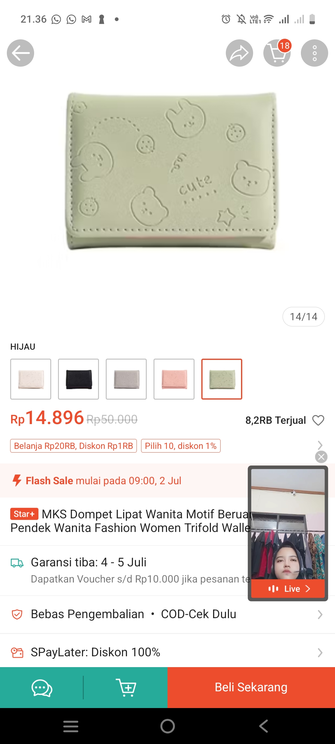 Foto laporan Dompet (HB4253)