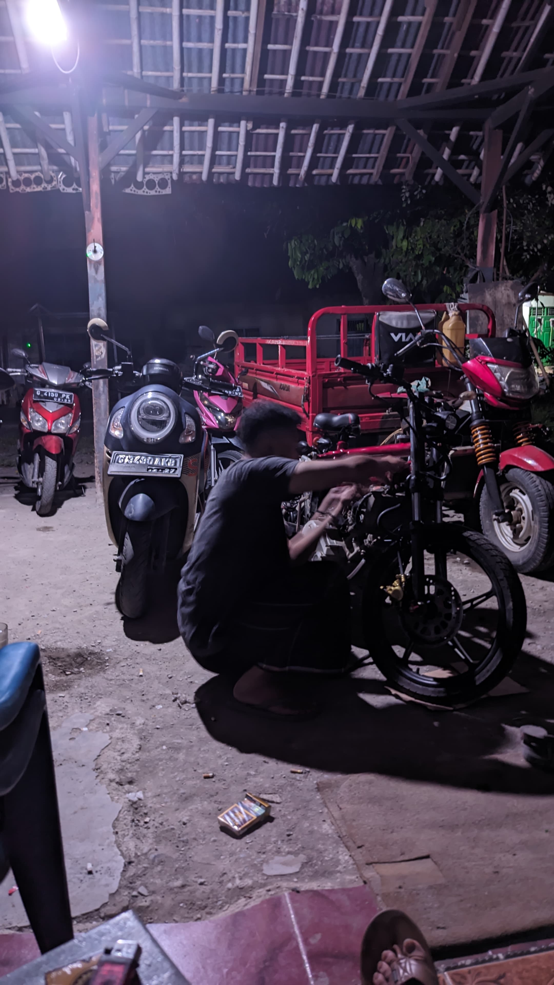 Foto laporan Motor Scoopy (HB4320)