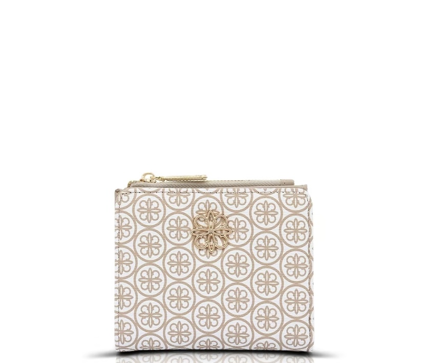 Foto laporan Dompet warna cream ada motif (HB4378)