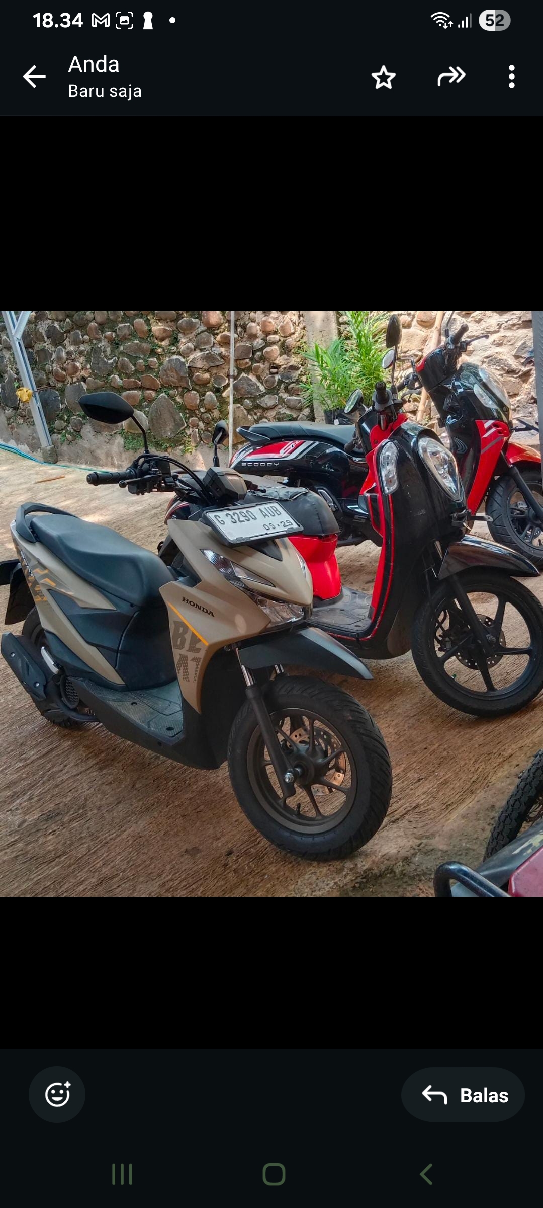 Foto laporan Motor Beat street (HB4381)